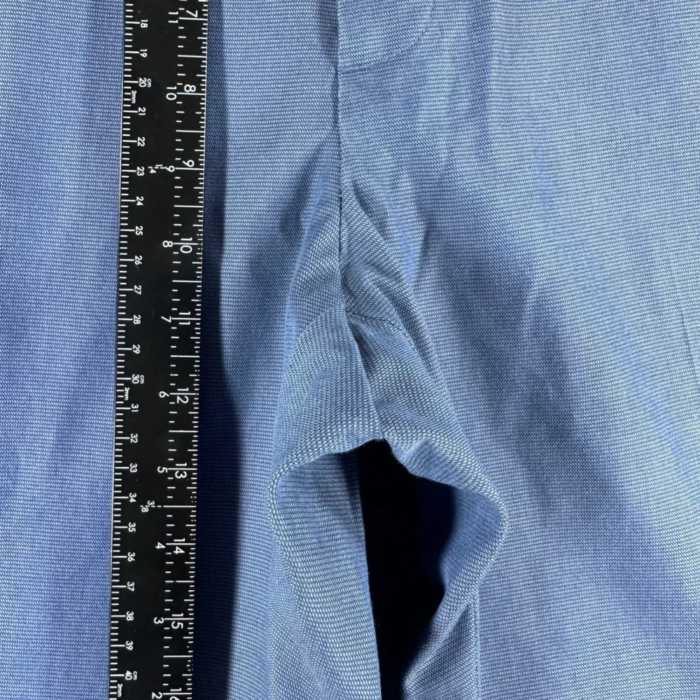 Banana Republic Dress Pants Mens 35x30 Light Blue Non-Iron Modern Slim Fit Chino